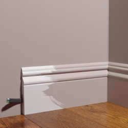 Плинтус под покраску Decor-Dizayn Грани DD50 2000×126×16