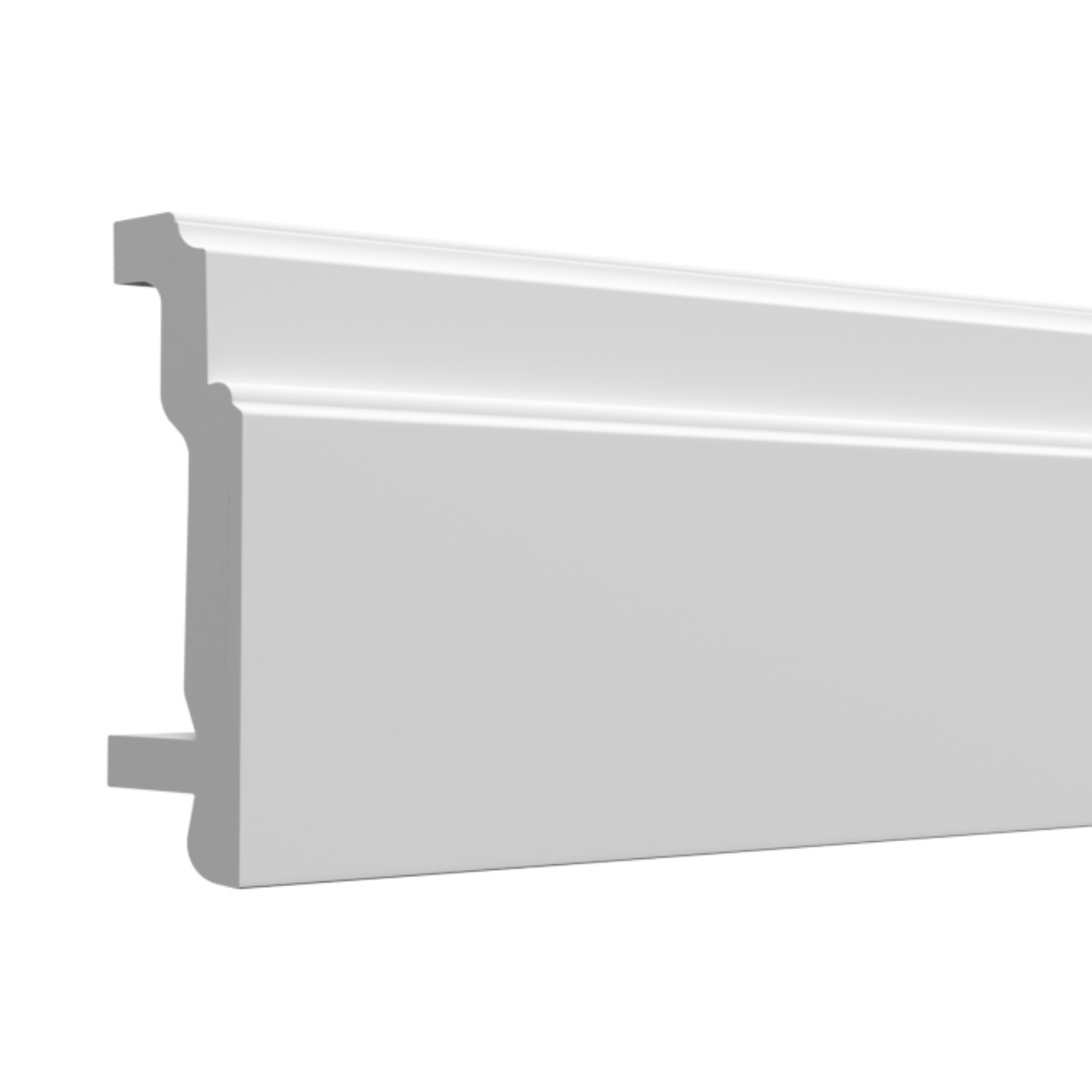 Плинтус под покраску Decor-Dizayn Грани DD102 2000×102×23,4