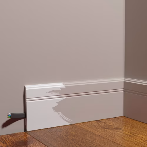 Плинтус под покраску Decor-Dizayn Грани DD105 2000×108×12