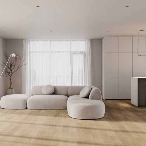 Композитная паркетная доска Quartz Parquet Классик Дуб Хельсинки 1258-58 400-1220×152×5