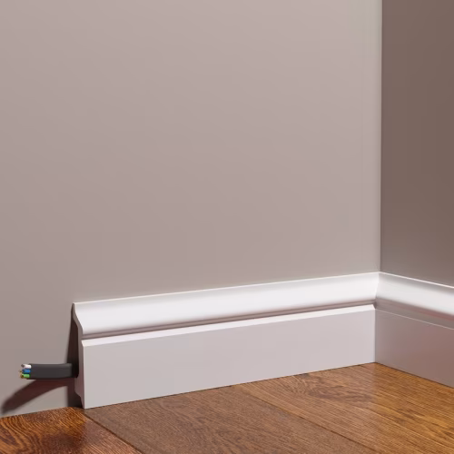 Плинтус под покраску Decor-Dizayn Грани DD122 2000×78×21