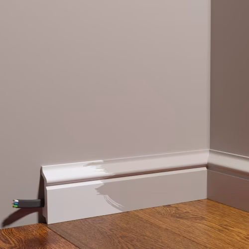 Плинтус под покраску Decor-Dizayn Грани DD122 2000×78×21