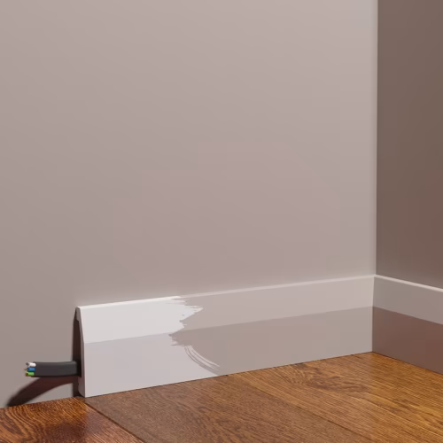 Плинтус под покраску Decor-Dizayn Грани DD125 2000×70×15