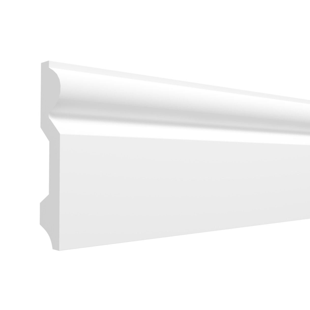 Плинтус под покраску Decor-Dizayn Грани DD137 2000×100×14