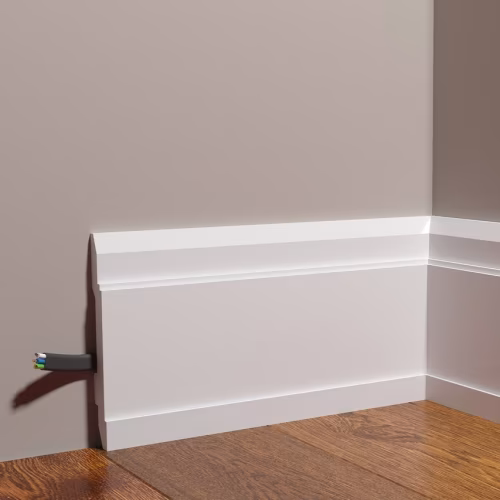 Плинтус под покраску Decor-Dizayn Грани DD702 2000×150×22