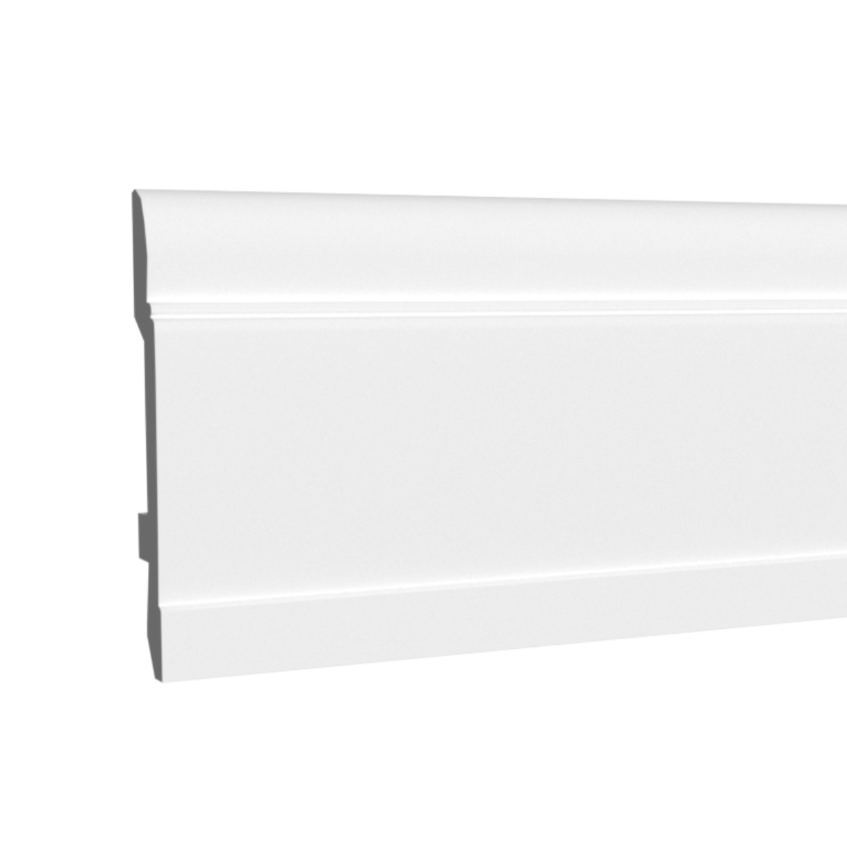 Плинтус под покраску Decor-Dizayn Грани DD702 2000×150×22