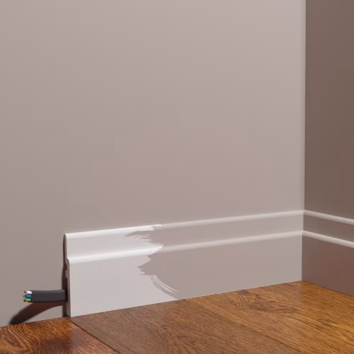 Плинтус под покраску Decor-Dizayn Грани DD703 2000×80×12
