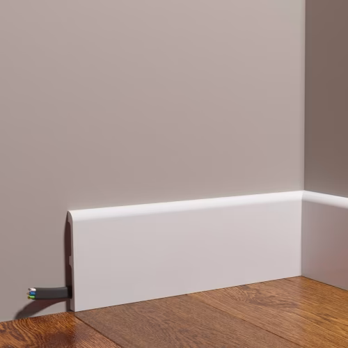 Плинтус под покраску Decor-Dizayn Грани DD707 2000×100×13