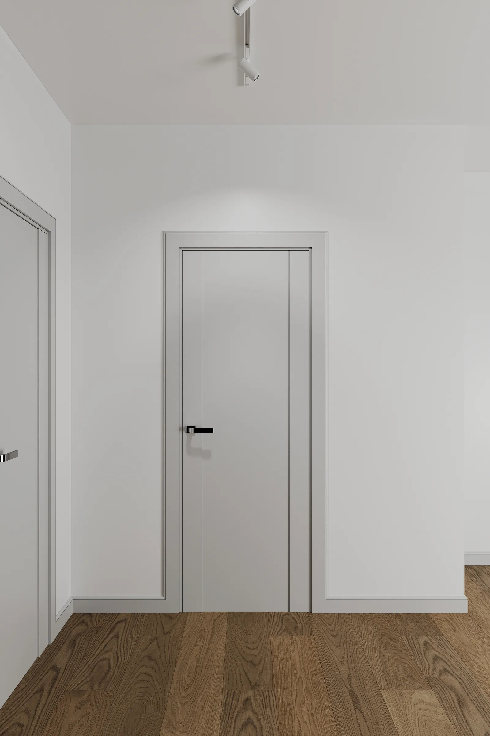 Плинтус под покраску Decor-Dizayn Modern DD715 2000×90×13 фото в интерьере