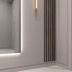 Плинтус под покраску Decor-Dizayn Modern DD719 2000×100×15