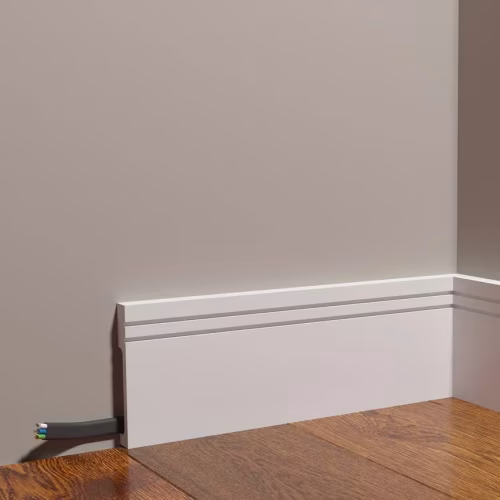 Плинтус под покраску Decor-Dizayn Modern DD719 2000×100×15