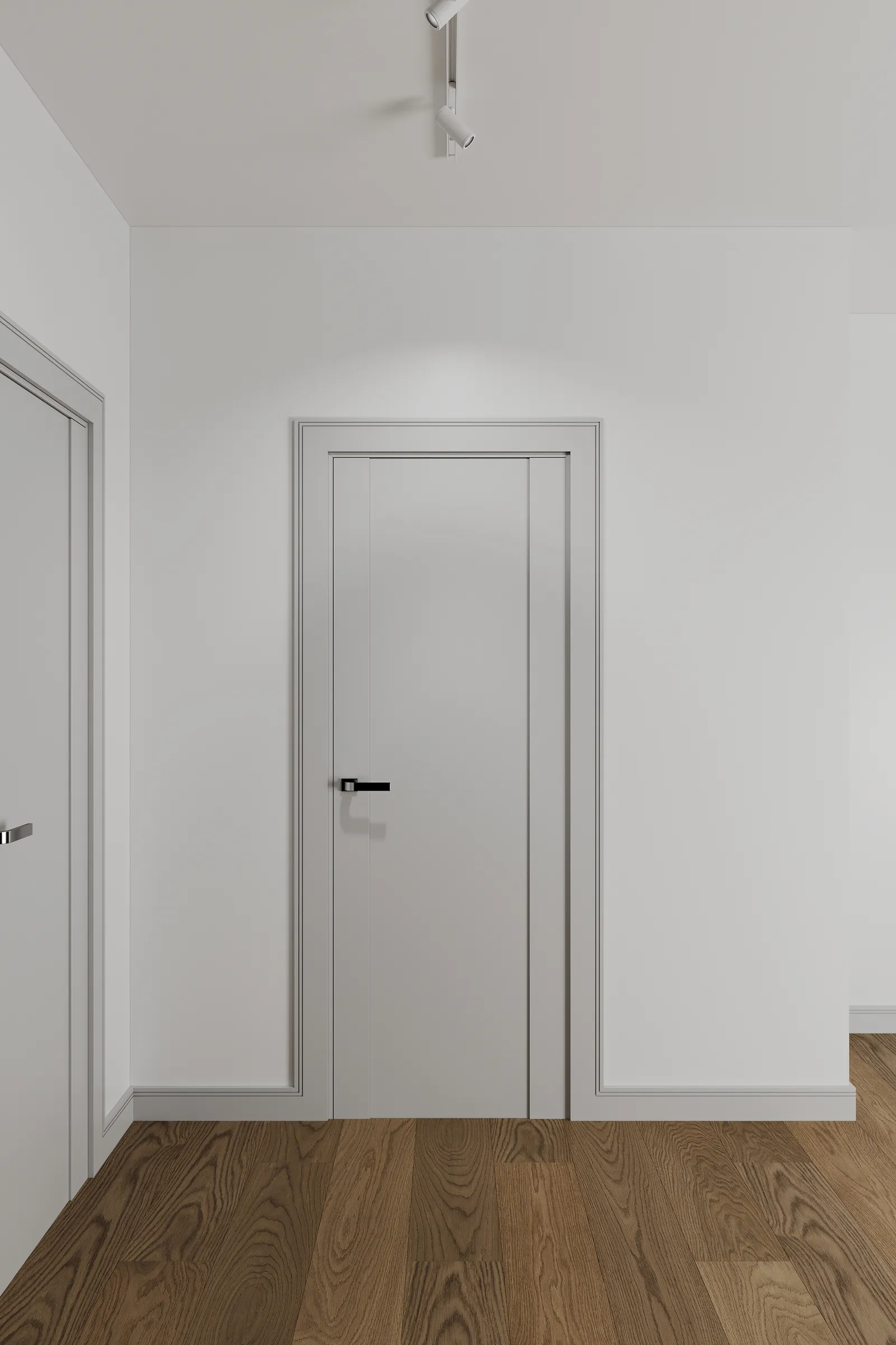 Плинтус под покраску Decor-Dizayn Modern DD719 2000×100×15 фото в интерьере