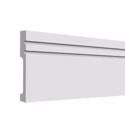 Плинтус под покраску Decor-Dizayn Modern DD717 2000×80×13