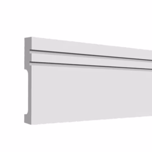 Плинтус под покраску Decor-Dizayn Modern DD717 2000×80×13