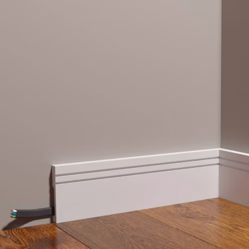Плинтус под покраску Decor-Dizayn Modern DD717 2000×80×13