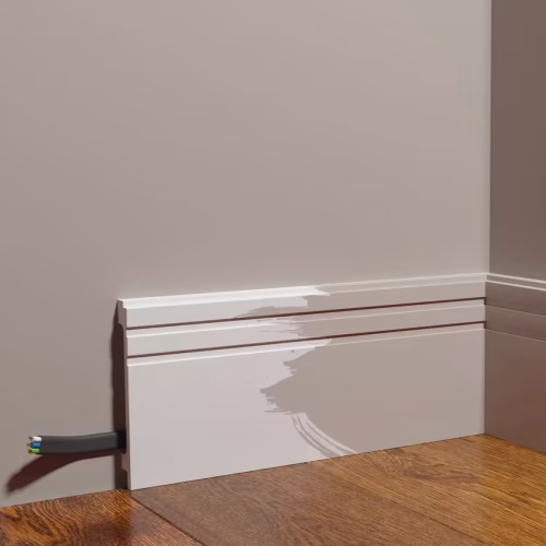 Плинтус под покраску Decor-Dizayn Modern DD724 2000×120×16