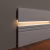 Плинтус под покраску Decor-Dizayn Modern DD724 2000×120×16