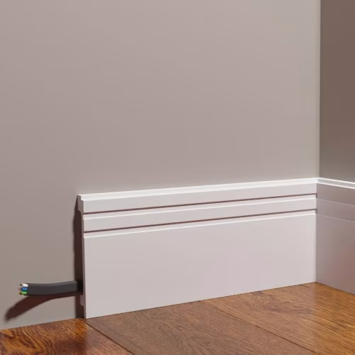 Плинтус под покраску Decor-Dizayn Modern DD724 2000×120×16