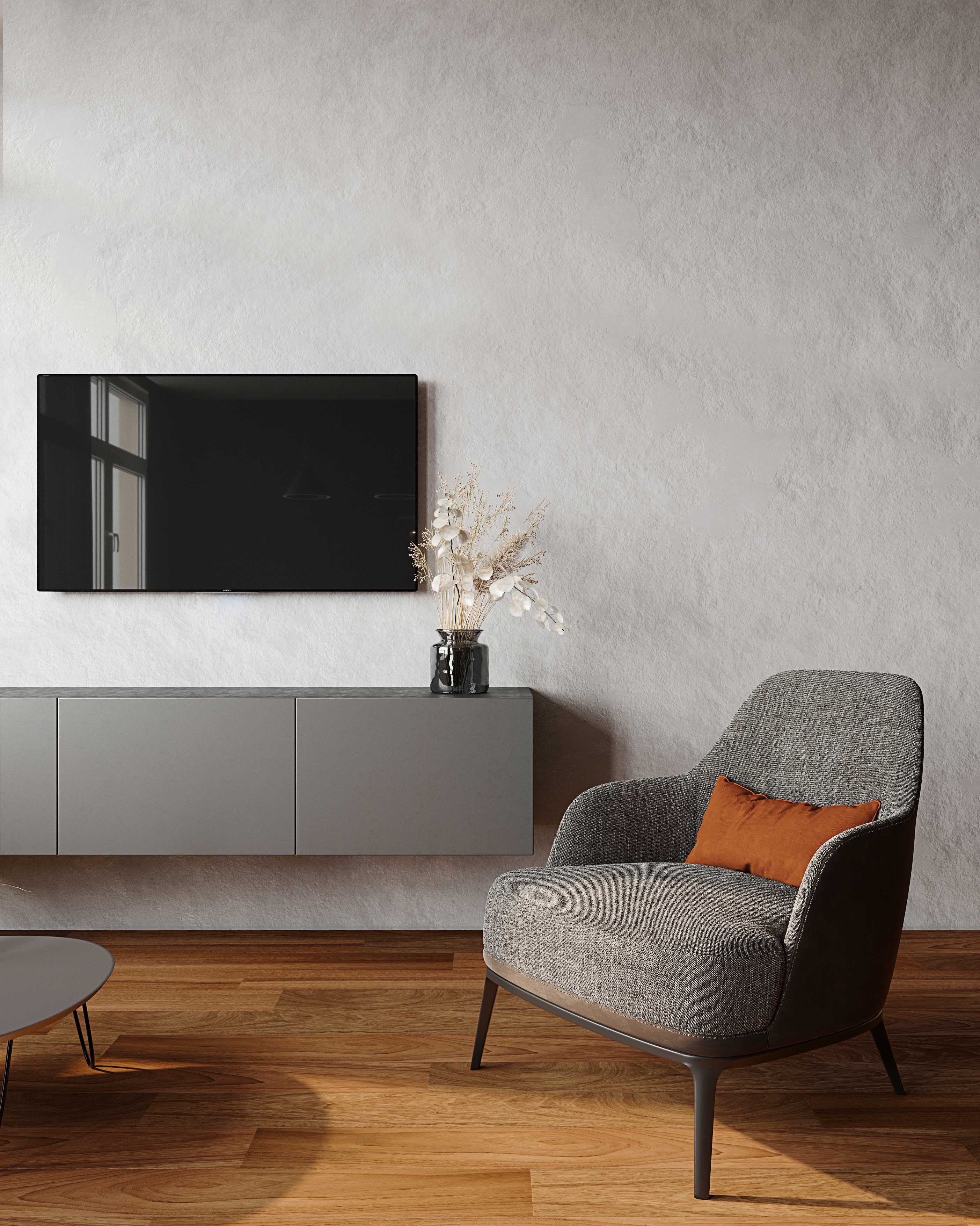 Композитная паркетная доска Quartz Parquet Классик Дуссия Африканская 550-63 400-1220×152×5 фото в интерьере