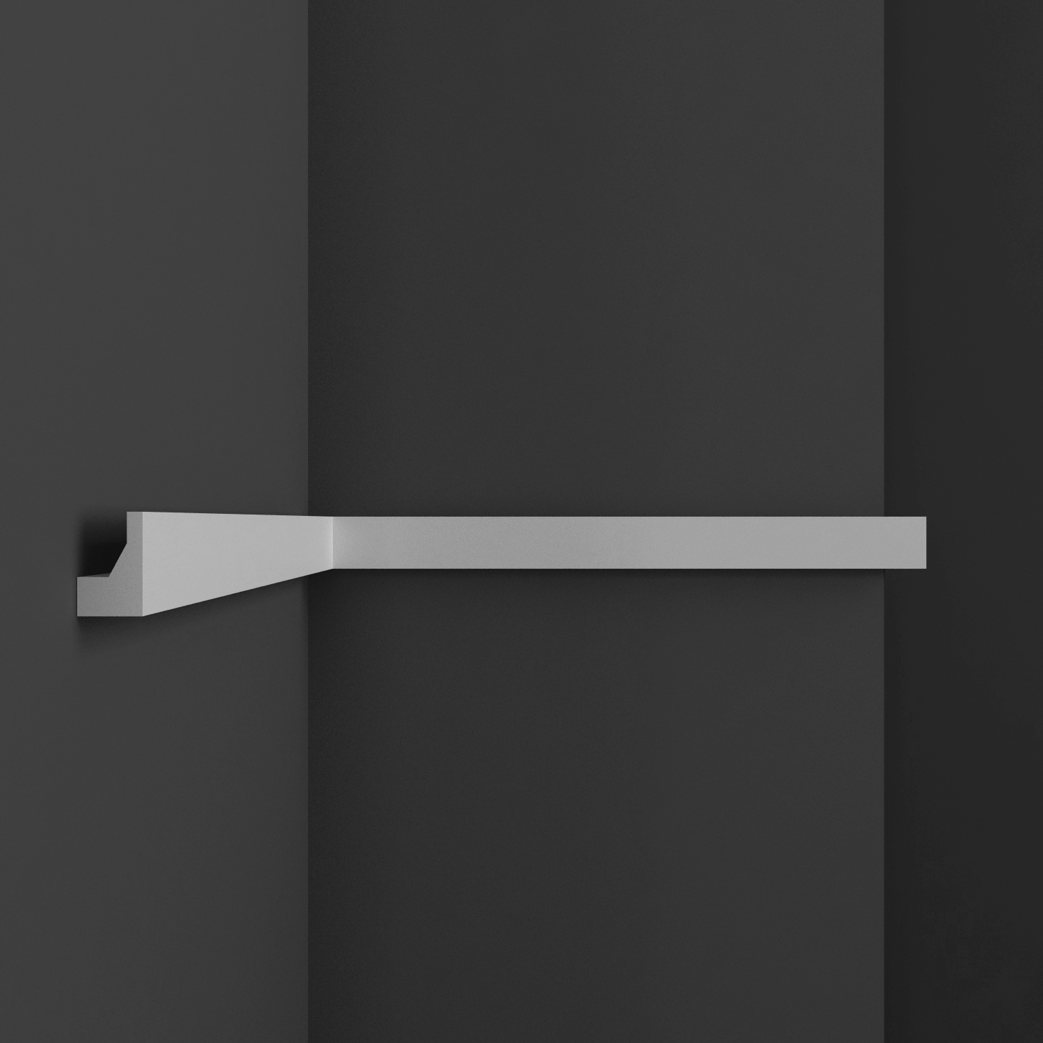 Молдинг под покраску Decomaster D507 2000×30×25