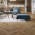 Ламинат Alpine Floor Ville Дуб Каррито 63262 венгерская елка 643x131×8 фото в интерьере
