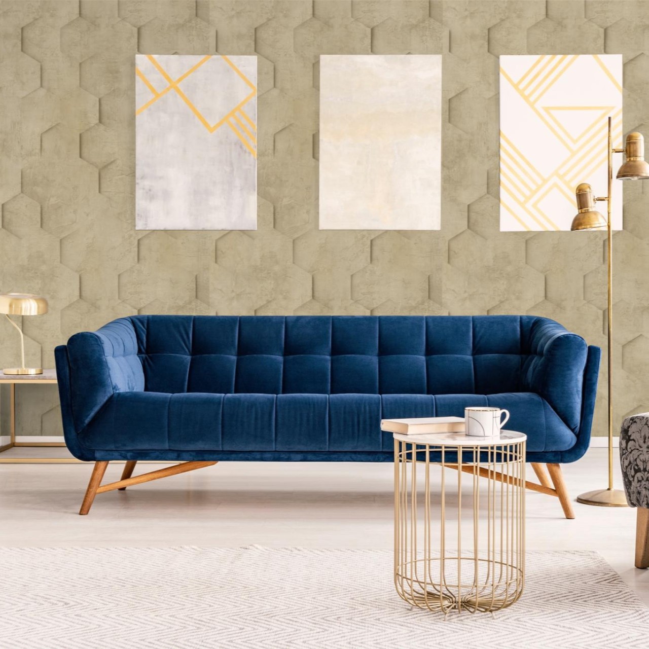 Обои Marburg Loft Superior 34113 10,05×1,06 фото в интерьере