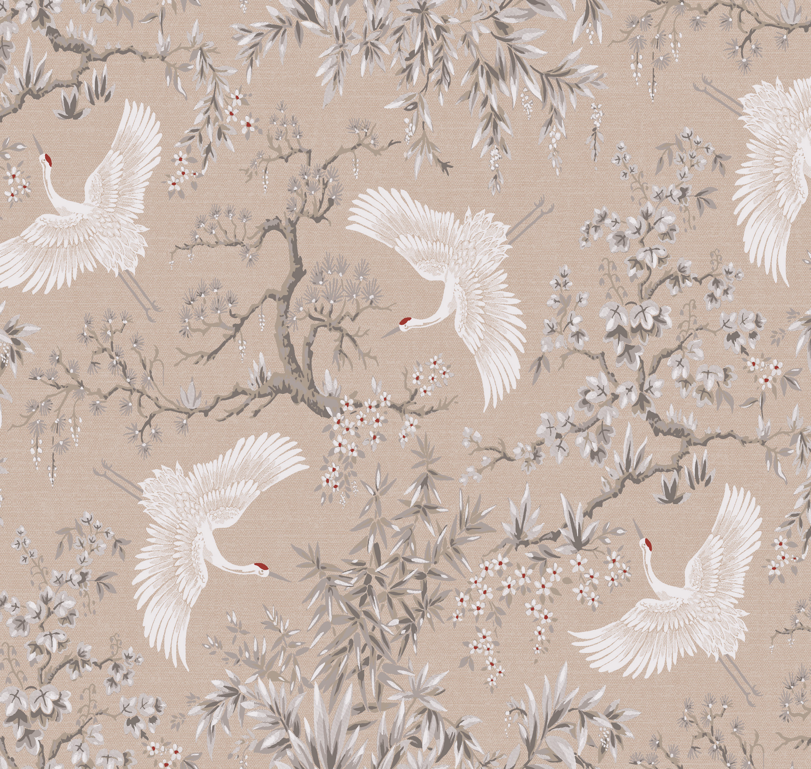 Обои Milassa Сканди Дзен Тысяча журавлей JA1 002 10,05×1