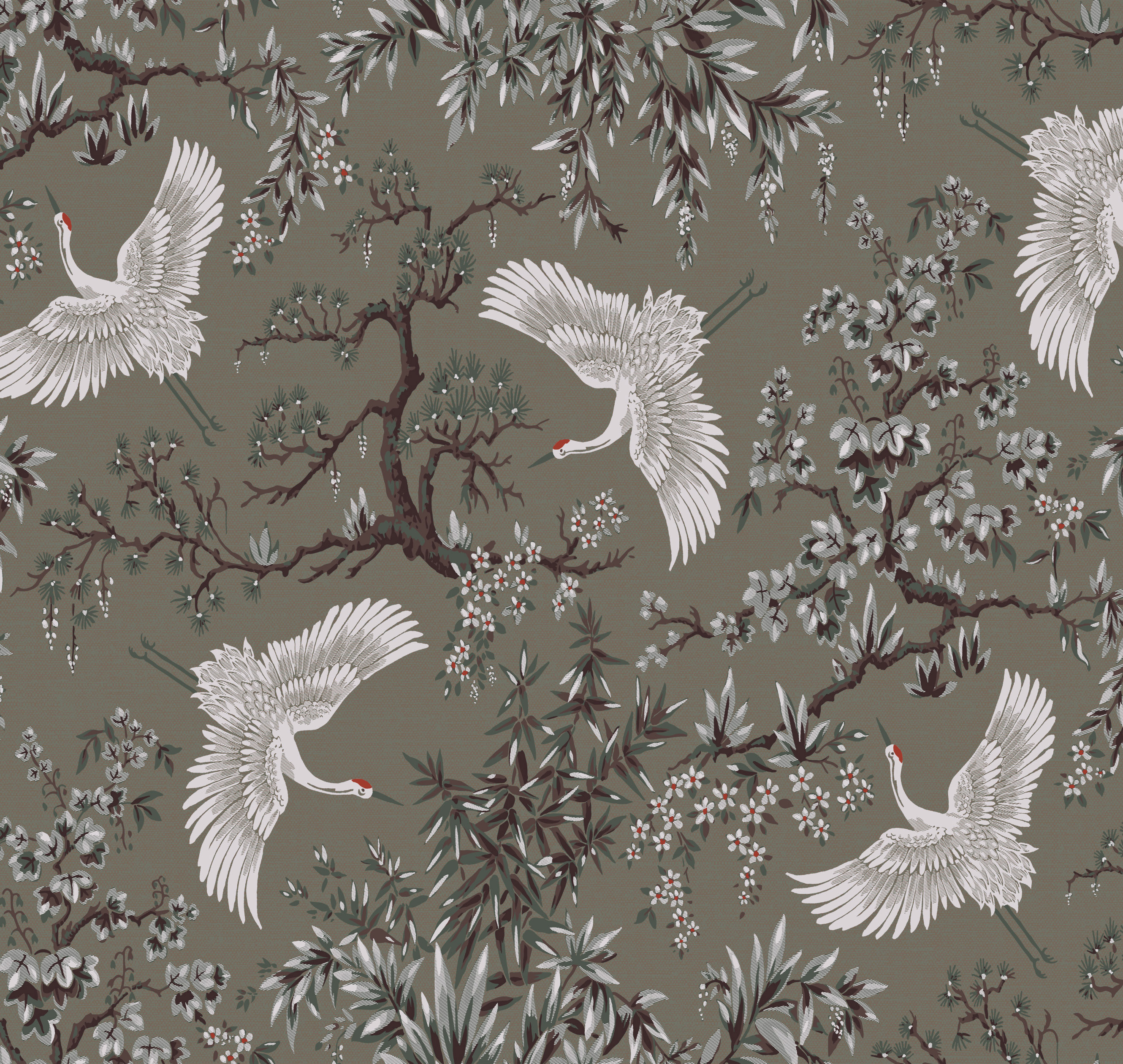 Обои Milassa Сканди Дзен Тысяча журавлей JA1 005 10,05×1