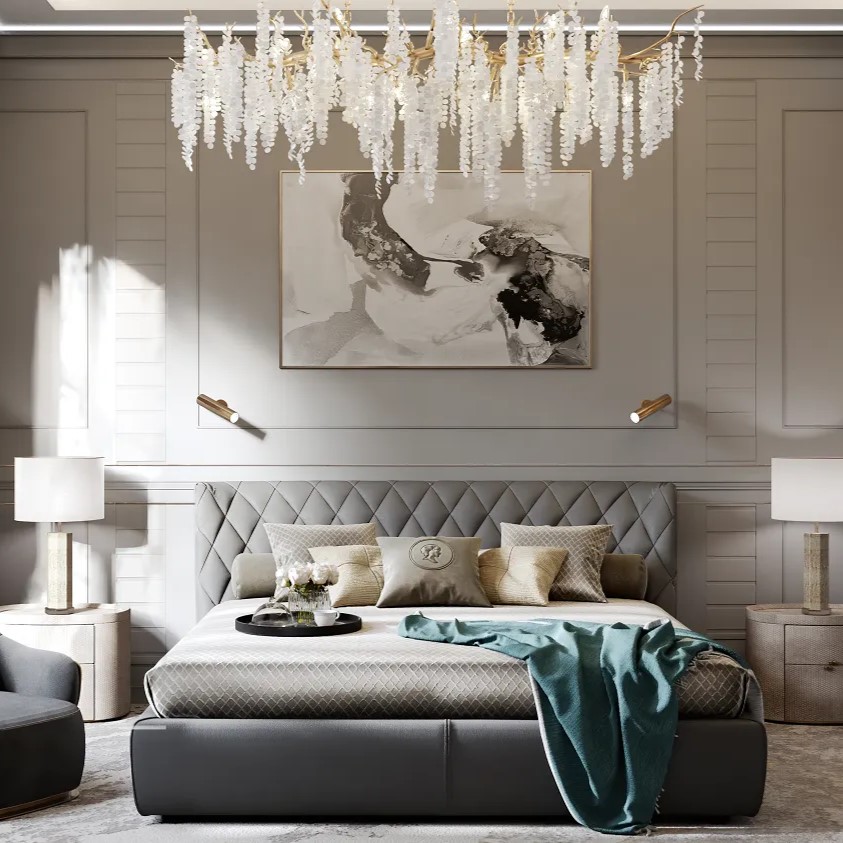 Молдинг из полистирола под покраску Decor-Dizayn Estet DD628 2000×20×10 фото в интерьере