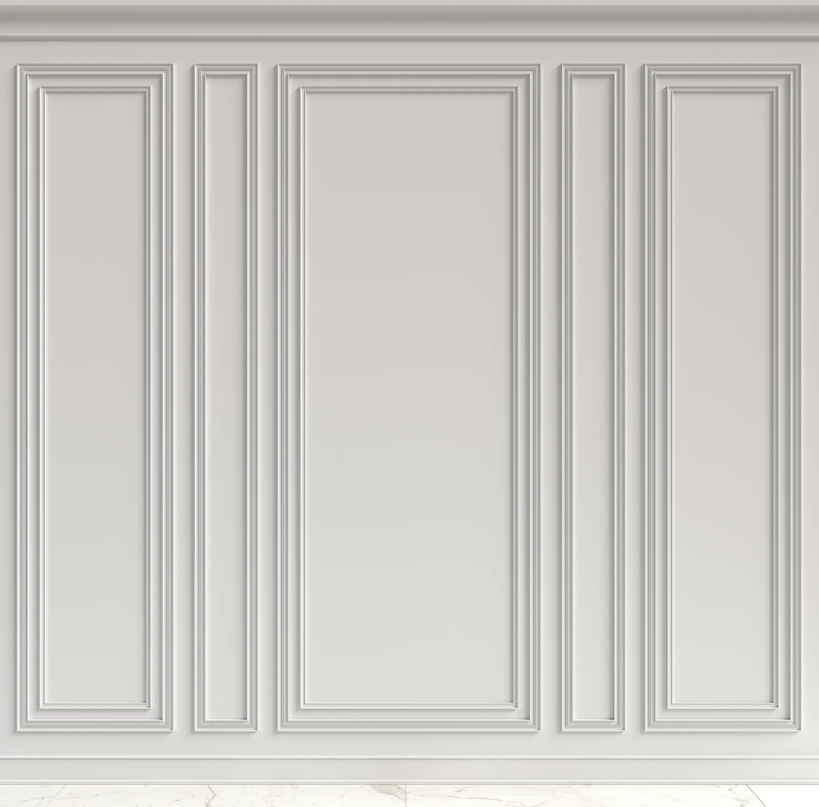 Молдинг из полистирола под покраску Decor-Dizayn Estet DD628 2000×20×10 фото в интерьере