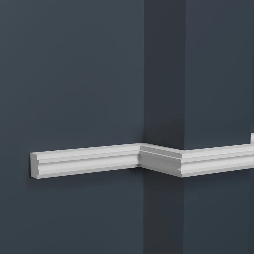 Молдинг из полистирола под покраску Decor-Dizayn Estet DD627 2000×15×13