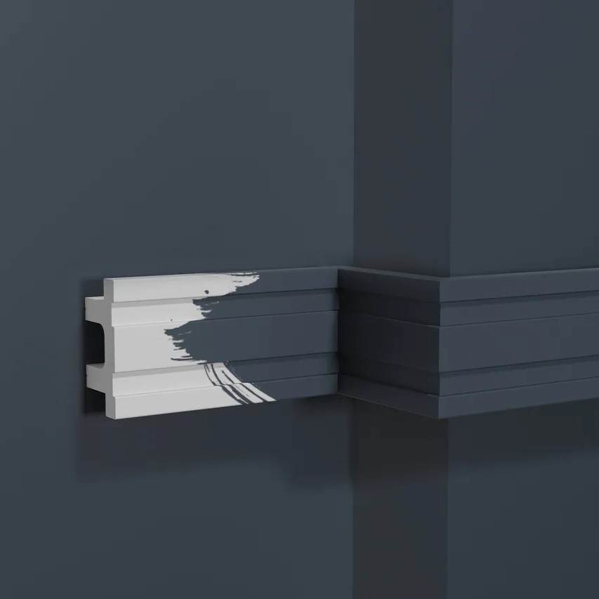 Молдинг из полистирола под покраску Decor-Dizayn Modern DD633 2000×36×18