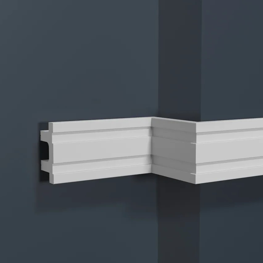 Молдинг из полистирола под покраску Decor-Dizayn Modern DD633 2000×36×18