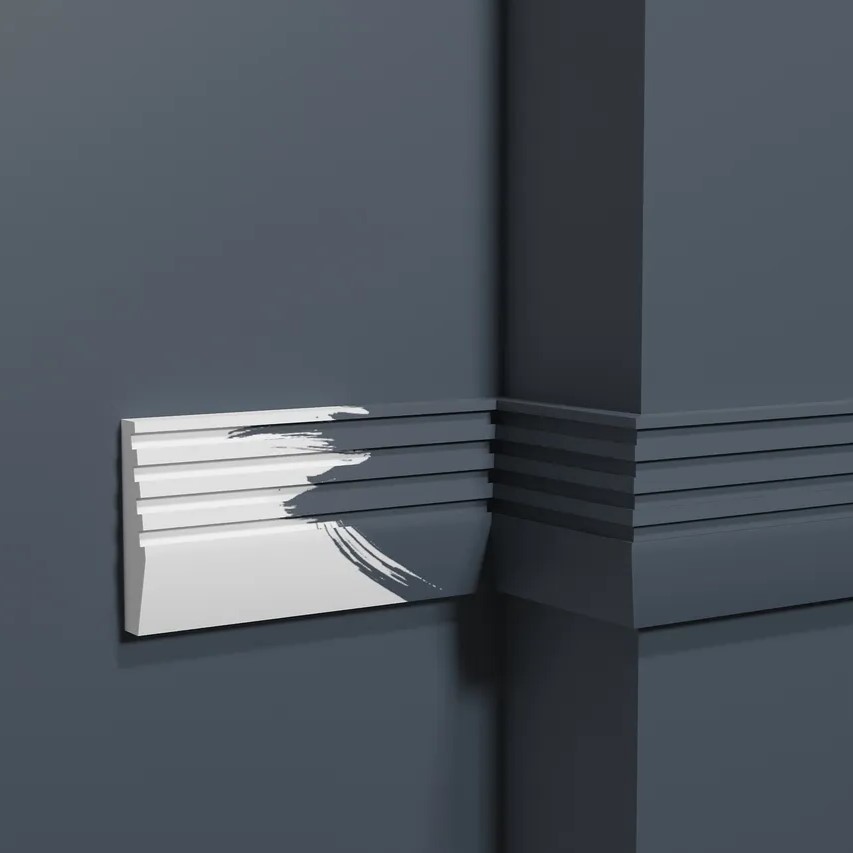 Молдинг из полистирола под покраску Decor-Dizayn Грани DD619 2000×40×10