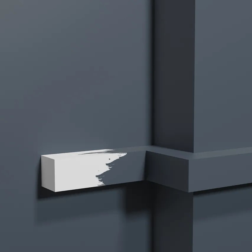 Молдинг из полистирола под покраску Decor-Dizayn Грани DD622 3000×20×20