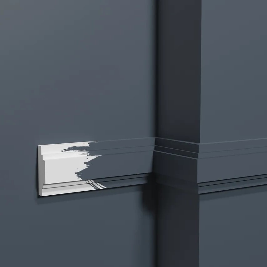 Молдинг из полистирола под покраску Decor-Dizayn Грани DD623 2000×30×10