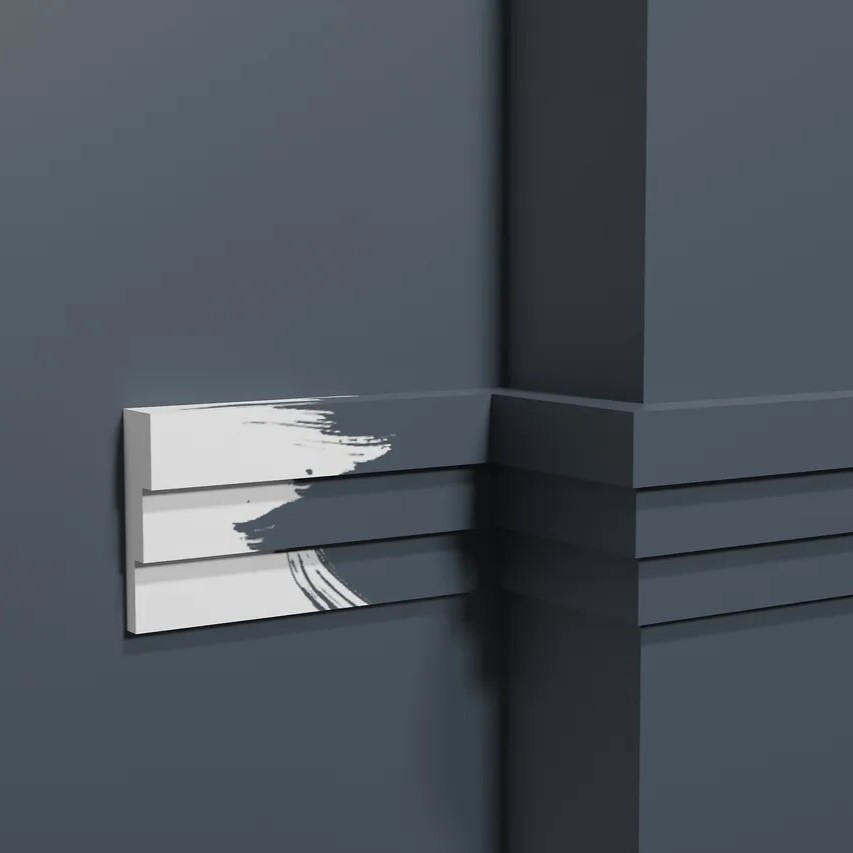 Молдинг из полистирола под покраску Decor-Dizayn Грани DD624 2000×42×12