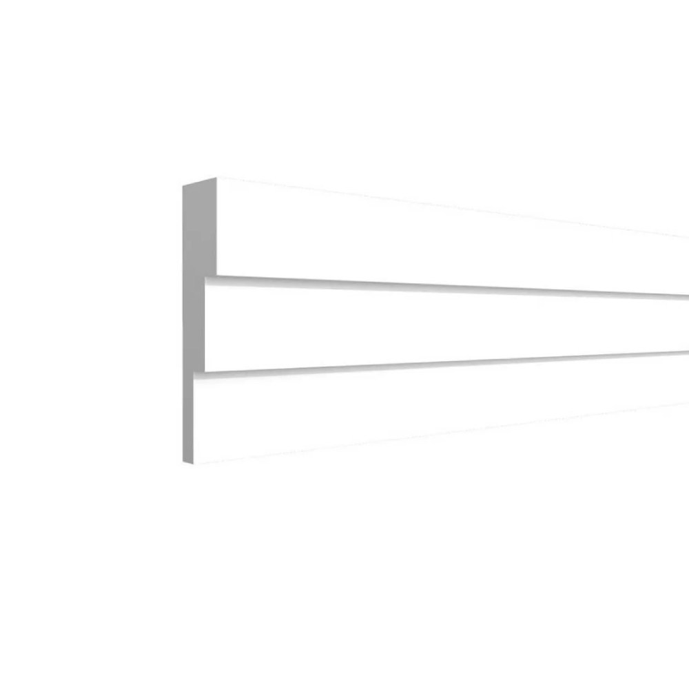 Молдинг из полистирола под покраску Decor-Dizayn Грани DD624 2000×42×12