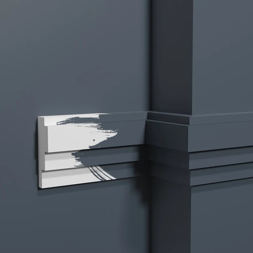 Молдинг из полистирола под покраску Decor-Dizayn Грани DD625 2000×45×15