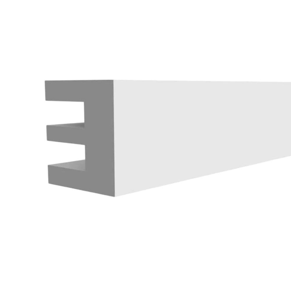 Молдинг из полистирола под покраску Decor-Dizayn Грани DD612 2000×40×25