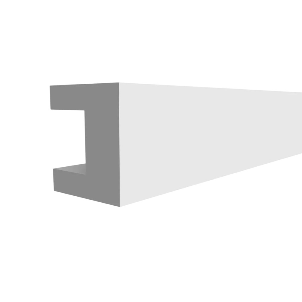 Молдинг из полистирола под покраску Decor-Dizayn Грани DD613 2000×50×30