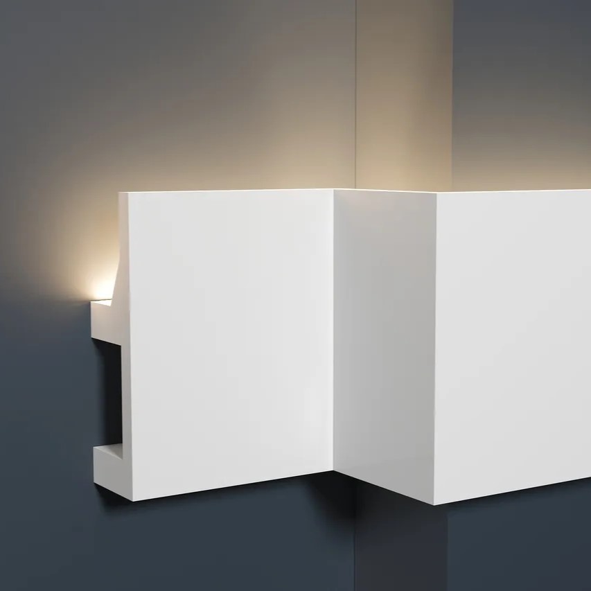 Молдинг из полистирола под покраску Decor-Dizayn Грани DD615 2000×80×25