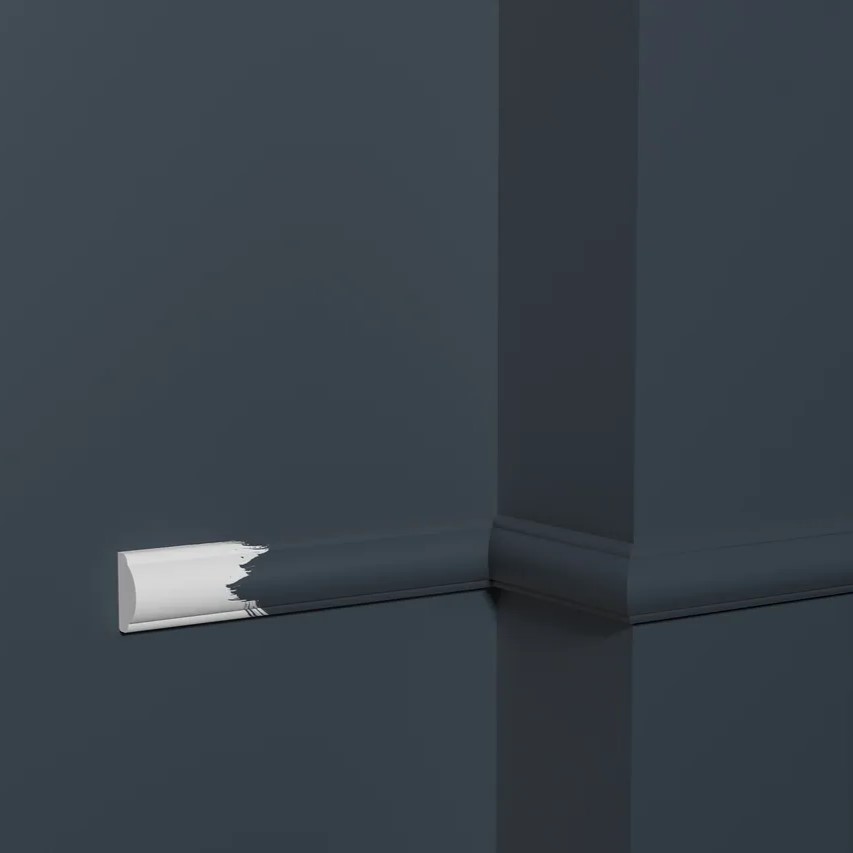 Молдинг из полистирола под покраску Decor-Dizayn 130 A 2000×15×8