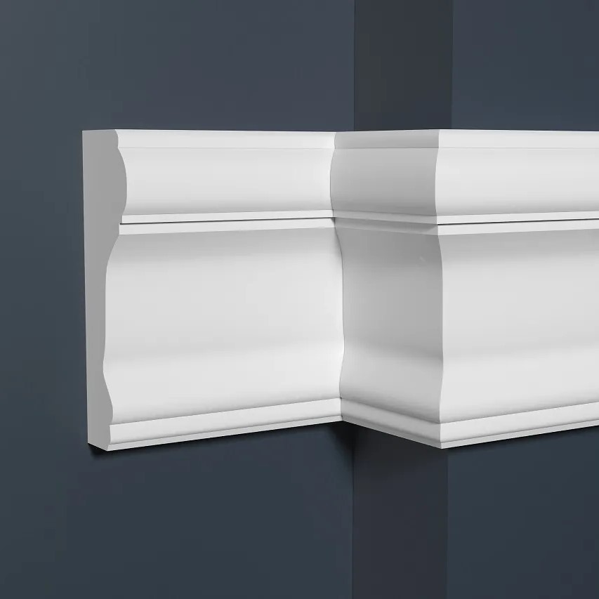 Молдинг из полистирола под покраску Decor-Dizayn 147 A 2000×84×26