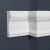 Молдинг из полистирола под покраску Decor-Dizayn 147 A 2000×84×26