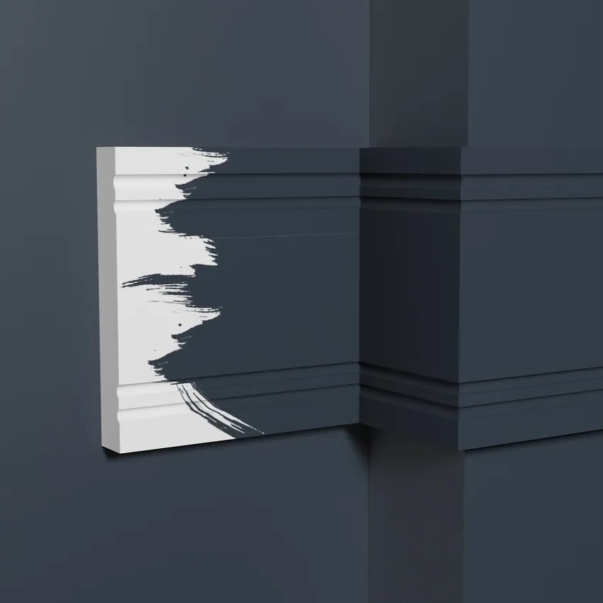 Молдинг из полистирола под покраску Decor-Dizayn 150 A 2000×79×12