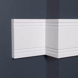 Молдинг из полистирола под покраску Decor-Dizayn 150 A 2000×79×12