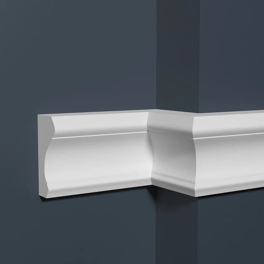 Молдинг из полистирола под покраску Decor-Dizayn 151 A 2000×50×22