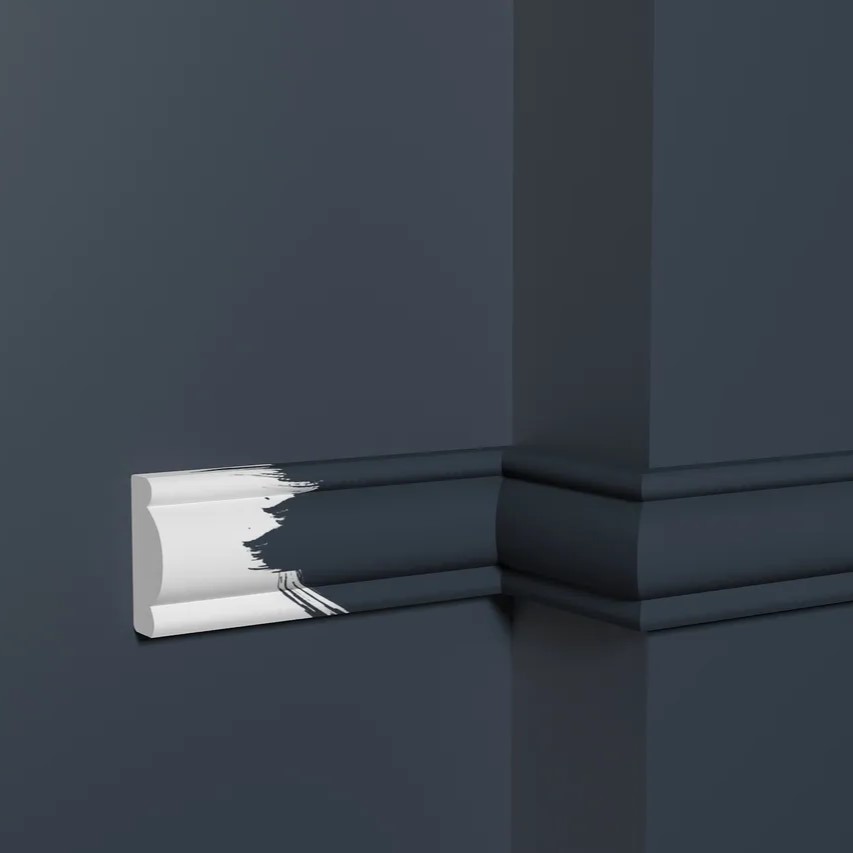 Молдинг из полистирола под покраску Decor-Dizayn 157 A 2000×30×13