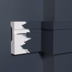Молдинг из полистирола под покраску Decor-Dizayn Грани DD01 2000×70×19
